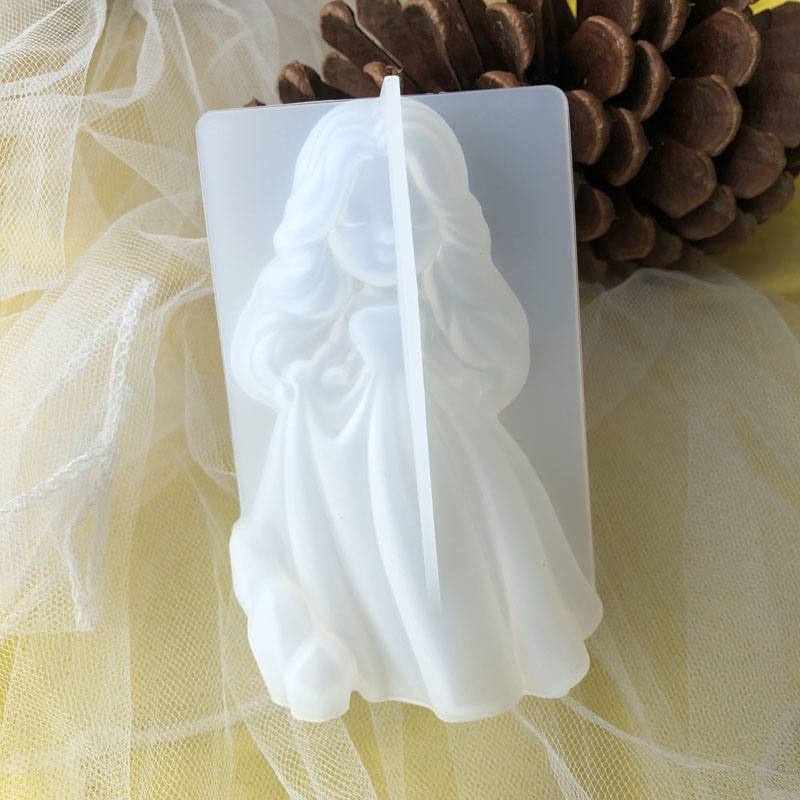 Candle Making Class - 3D Cute Princess Silicone Candle Mould