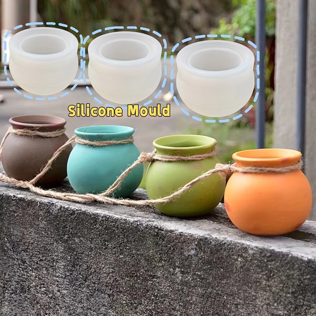 Silikonowe formy do doniczek,  – Candle Making Class recenzja i cena