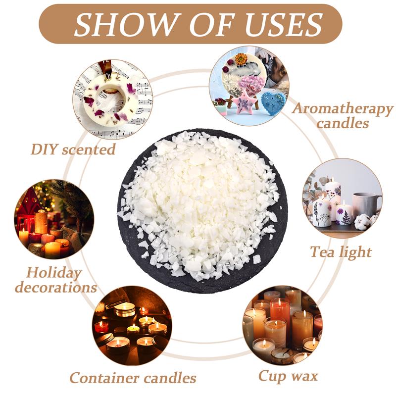 50-1000g naturalny czysty wosk – Candle Making Raw Material recenzja i cena