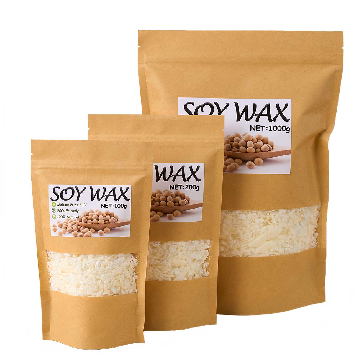 1-punktowy czysty biały wosk s – Candle Making Raw Material recenzja i cena