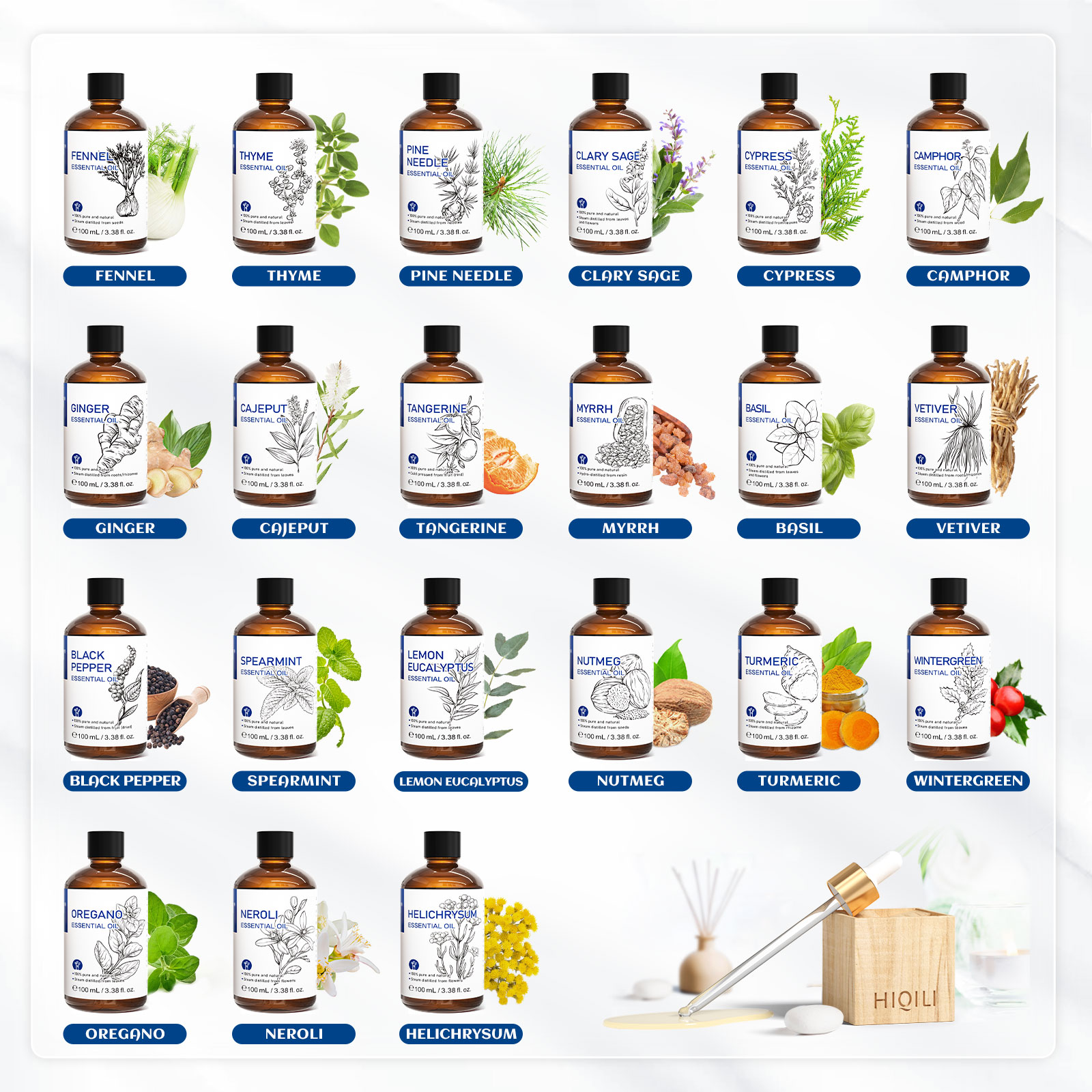 HIQILI 100% Naturalny, 100ml O – Candle Making Raw Material recenzja i cena